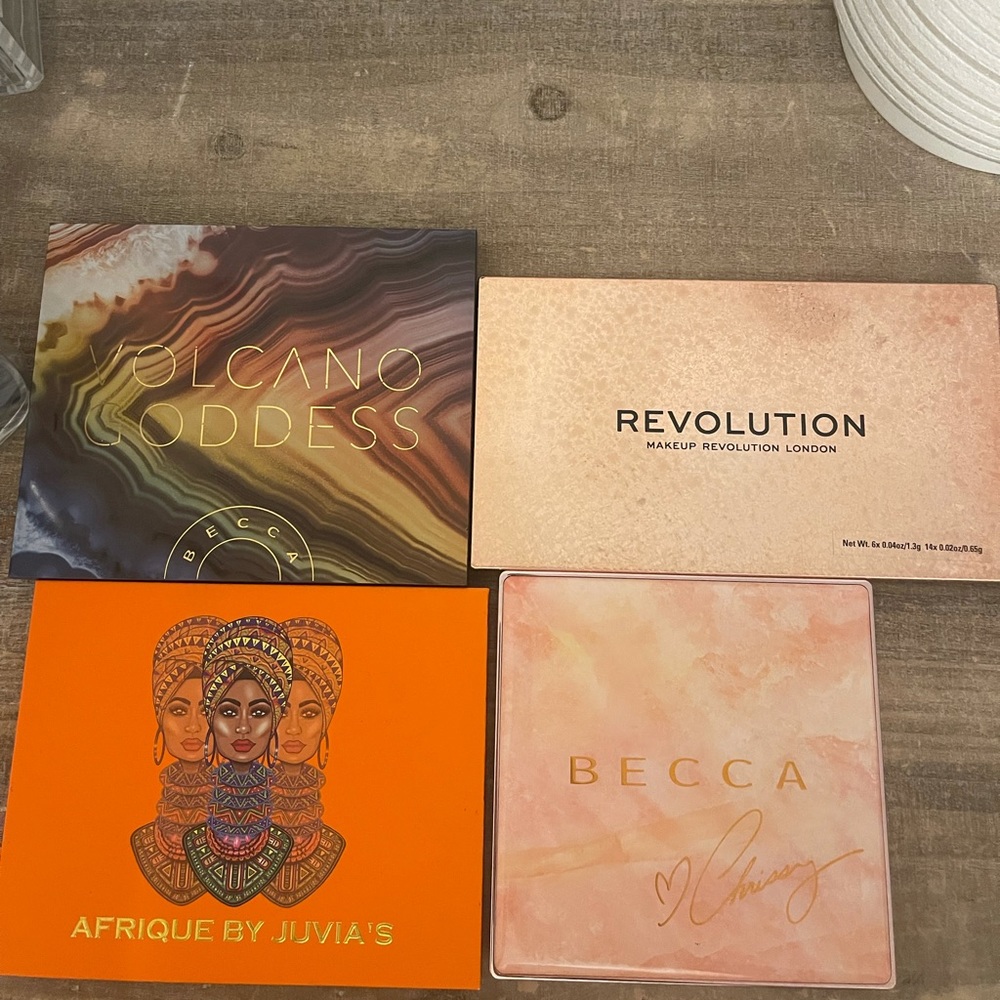 Becca, makeup revolution, Juvias place